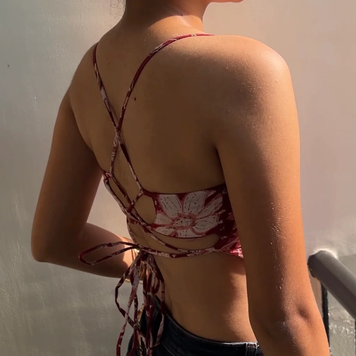 Maroon Ophelia Cami - Image 3