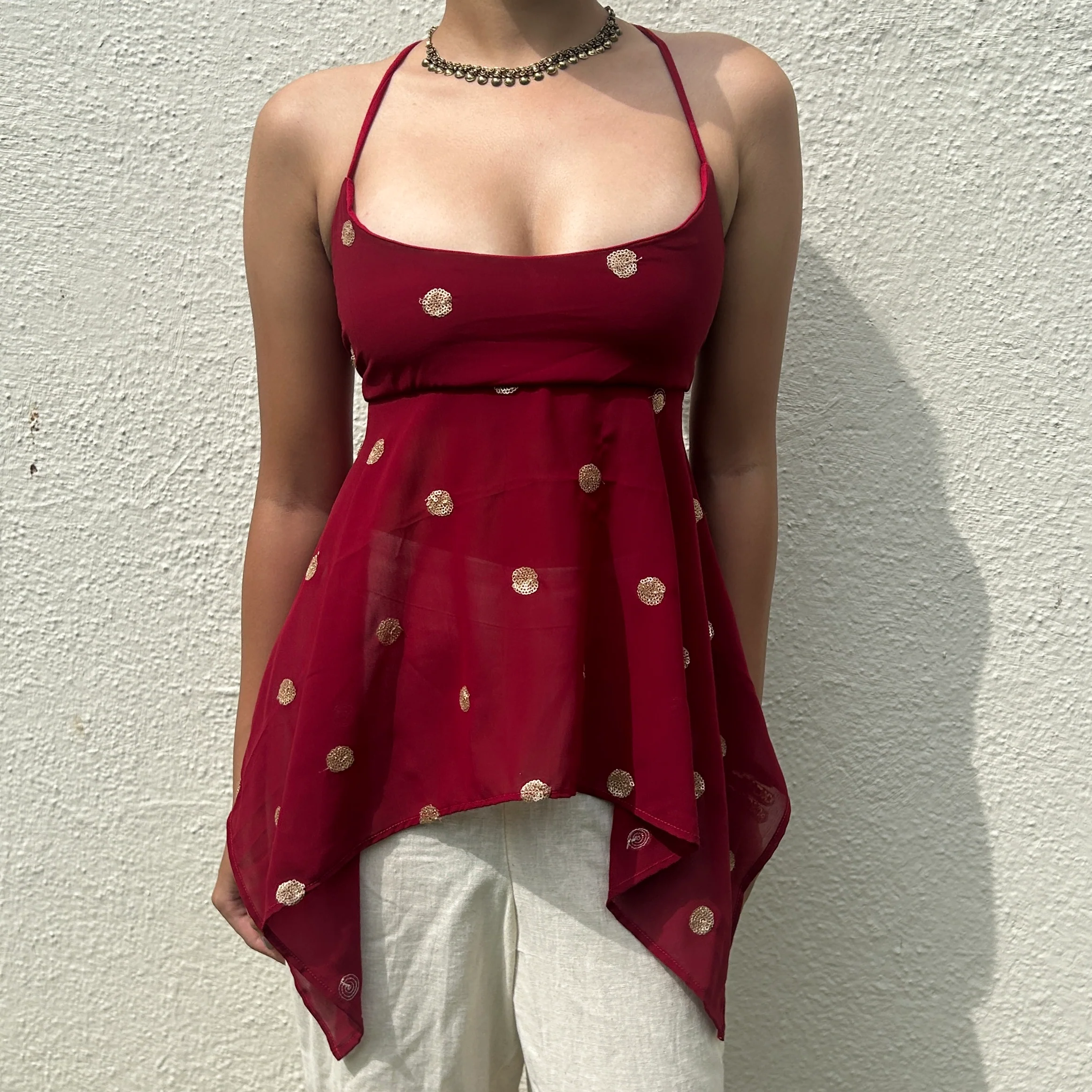 Mirchi Assymetrical Luna Cami (Restocking Soon) - Image 5