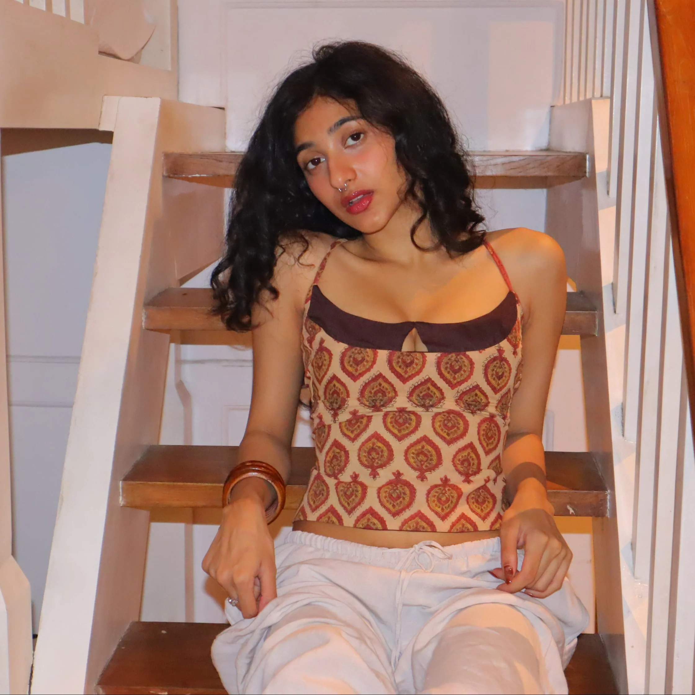 Motif Siren Cami (Yellow Hues) - Image 2